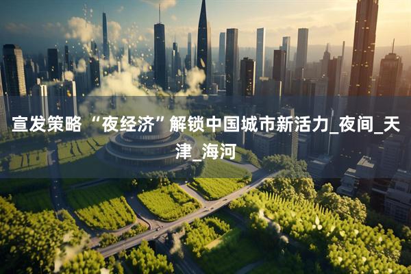 宣发策略 “夜经济”解锁中国城市新活力_夜间_天津_海河