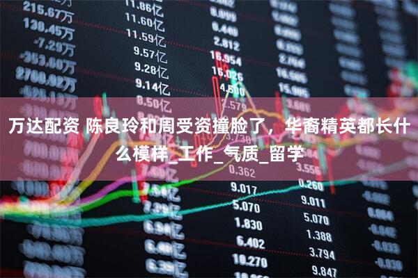 万达配资 陈良玲和周受资撞脸了，华裔精英都长什么模样_工作_气质_留学